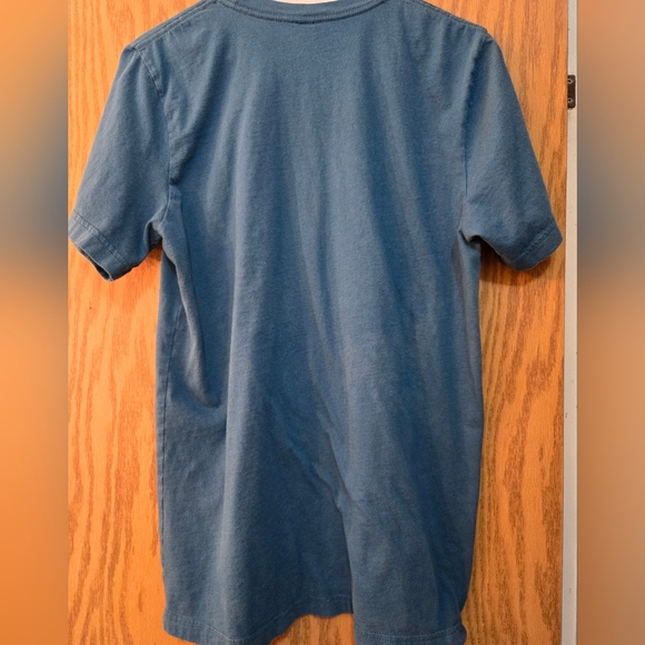 Cute, inspirational short sleeve, teal t shirt. Great condition. Size medium. - Picture 2 of 3